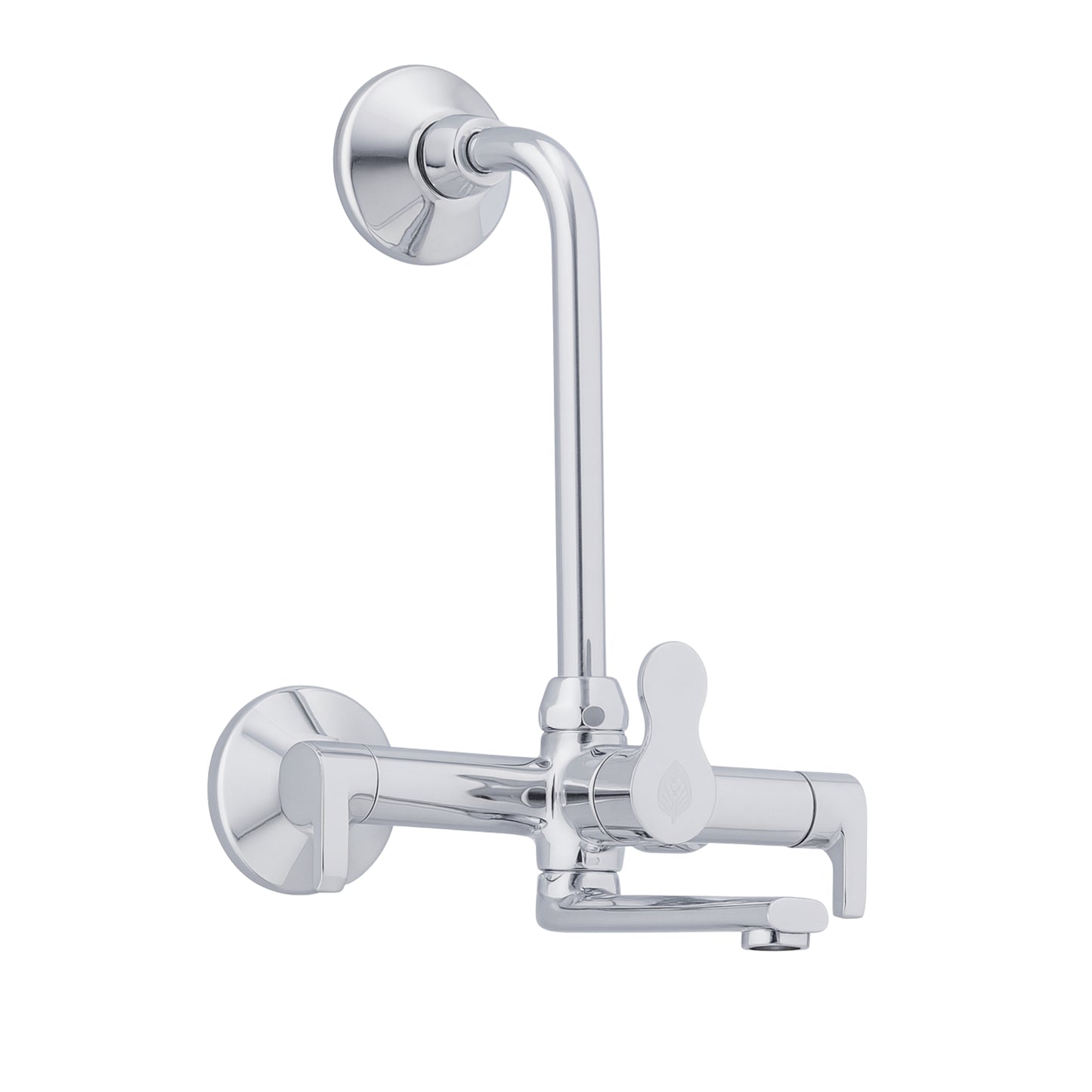 Wall Mixer Telephonic with Bend Gravity Chocolate Series